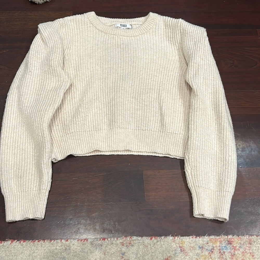 BB Dakota by Steve Madden -  NWT - Puff Shoulder Sweater